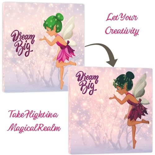 Image of TOYKRAFTT Fairyland Dreams Sand & Sequin Art Craft Kit for Kids, DIY Fairy Activity Toy for Girls & Boys Ages 5-7, Creative Birthday & Return Gift for Girls