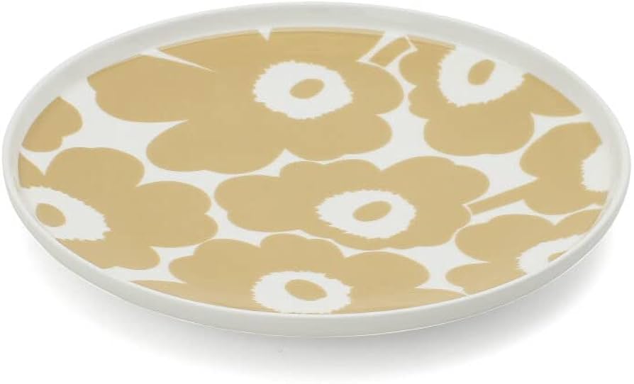 Amazon.co.jp: marimekko marimekko プレート 25cm Unikko ウニッコ
