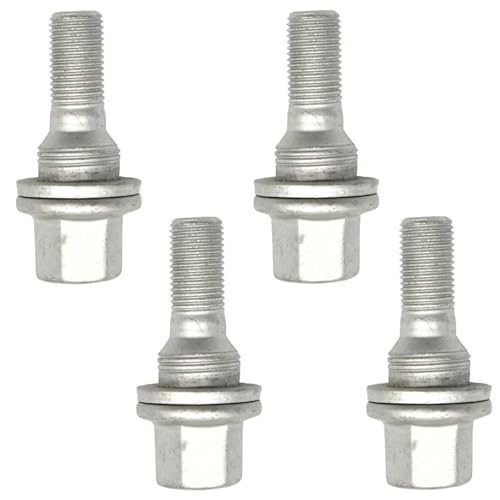 �z�C�[���X�^�b�h�{���g Compatible With Peugeot For 206 for CC 2000 2001 2002 2003 2004 2005 2006 2007 2008 �Ԃƌ݊������� 4x �z�C�[���i�b�g�{���g�t���b�g�V�[�g�p 96