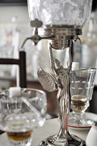 Lady Absinthe Fountain with Wings, 2 Spout