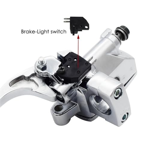 Leviers de frein moto 1" avec maître-cylindre pour VT 600 750 - 5