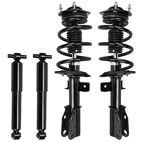 YITAMOTOR Front Complete Struts Rear Shocks Suspension Compatible with 2008-2012 Buick Enclave, 2009-2012 Chevrolet Traverse, 2007-2012 GMC Acadia, 2007-2010 Saturn Outlook