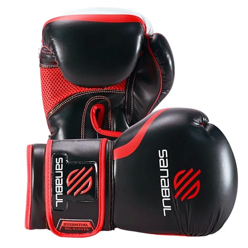 Sanabul Essential Gel Boxing Gloves for Men & Women, Kickboxing MMA, Muay Thai Gloves and Heavy Bag...