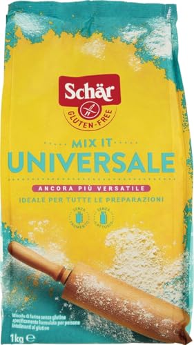 Zeus Party Farina Universale Mix It Schar Senza Glutine Senza Latosio per Persone Intolleranti 1 Kg