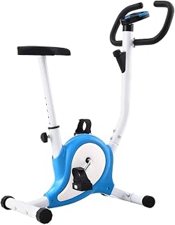 Genérico Bicicleta estática con Resistencia de Cinta Azul,Fitness y musculación,Cardio,Máquinas de Cardio,Bicicletas estáticas-92010
