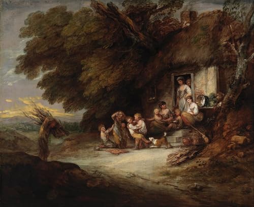 Art Portrait pour Decoración Mural haut de gamme Gainsborough sur toile premium 60x90cm