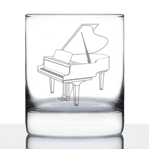 Grand Piano Rocks Glass Music Gifts for Piano Players