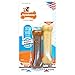 Nylabone Set de 2 Jouet à Mâcher Os Arôme Poulet/Os Arôme Beurre de Cacahuètes pour Les Tout Petits Chiens Jusqu'à 7 kg