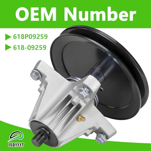 JSDYYYT 618P09259 618-09259 Lawn Mower Deck Blade Spindle Assembly Compatible with Cub Cadet XT1-LT42 XT1-LT42B XT2-LX42, Craftsman T2200K w/42 Deck(618P09259) by JSDYYYT - Image 2
