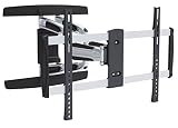 Distancia a la pared de 5,3 cm a 51,8 cm, flexible e inclinable y orientable sin niveles.