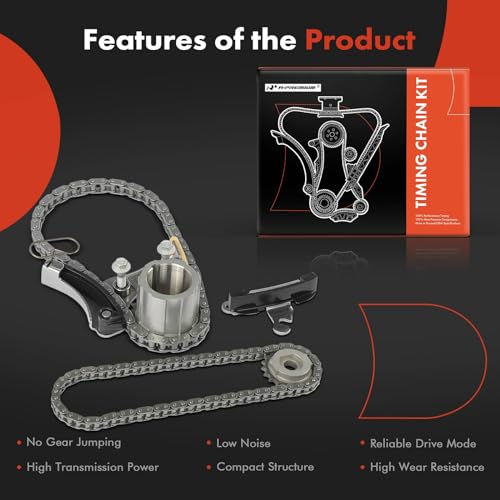 A-Premium Engine Timing Chain Kit w/Sprocket Tensioner Guide OHV V6 4.3L by A-Premium - Used condition - Image 7