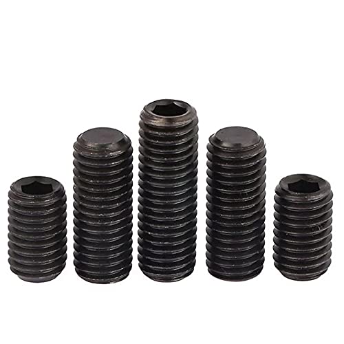 TBN Grub Screw M6 x 16 [Pack of 25] Allen Hex Socket Set Screw Knurled