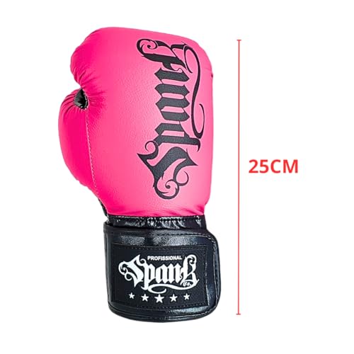 Novo Luva de Boxe e Muay Thai Spank - Infantil (ROSA)