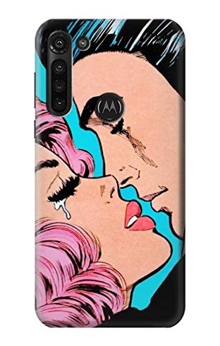 Coque Motorola Moto G8 Power style Pop Art coloré et protecteur