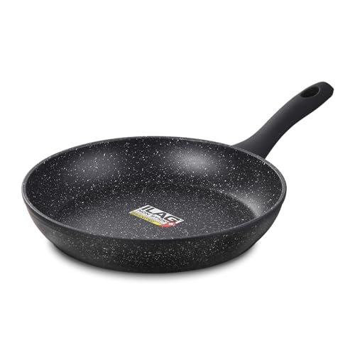 swiflon Non Stick Frying Pans,Healthy Stone Cookware,Deep Frying Pan Skillet,Omelette Pan,Egg Pans Nonstick，PFOA-free Non Toxic Frying Pan (8 Inch)