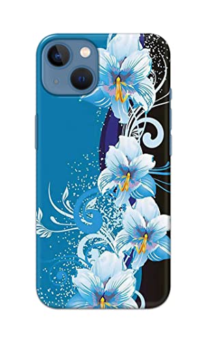 Image of PRINTFIDAA Beautiful Floral Design Printed Designer Hard Case for Apple iPhone 13, A2633, A2482, A2631, A2634, A2635 Back Cover -(e) RPM1006