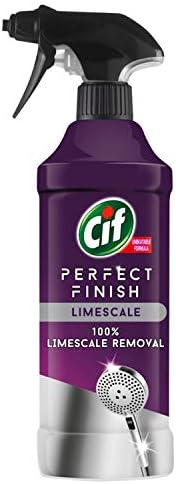 CIF Perfect Finish Limescale Remover Spray | 100% Effective | 6x435ml