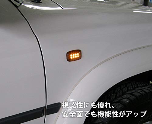 Amazon | トヨタ車用 90/95 ランクル プラド クリスタル LEDサイド