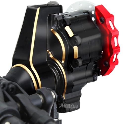 ARRCat Brass Outer Portal Drive Housing Knuckle Cover Upgrades Part for TRX-4/TRX-6 Crawler RC Car,