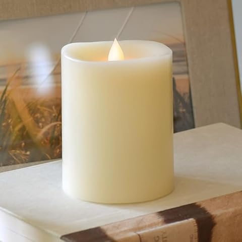HoogaLife Flameless Candle with Timer Cover
