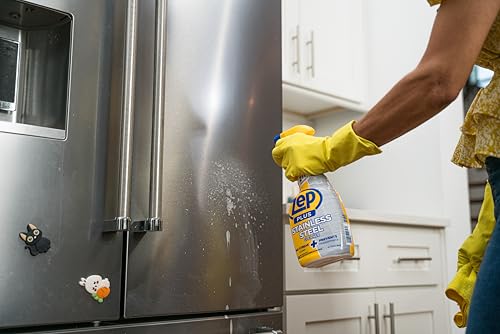 image for Zep Plus Stainless Steel Cleaner - 32 Fl OZ - R53512-2-in-1 benefits c
