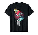 Zombie Pin Up Girl Funny Zombie Halloween Costume T-Shirt