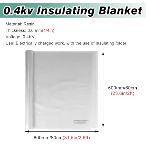 Couverture isolante transparente basse tension outils isolation sécurité électrique 0.4kV