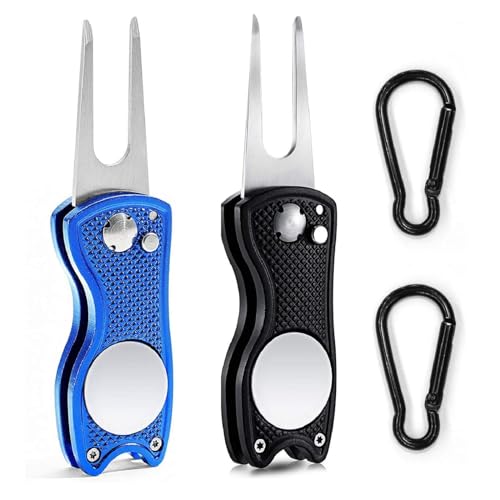 Outil de Réparation de Divot de Golf,Fourchette de Golf,Relève Pitch