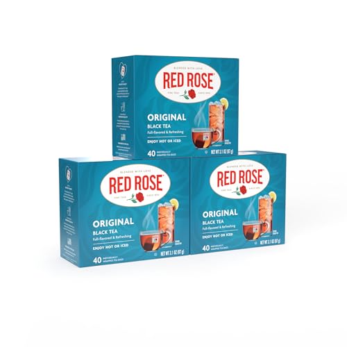 Specially Blended Strong Black Tea With 40 Tea Bags Per Box Pack Of 3