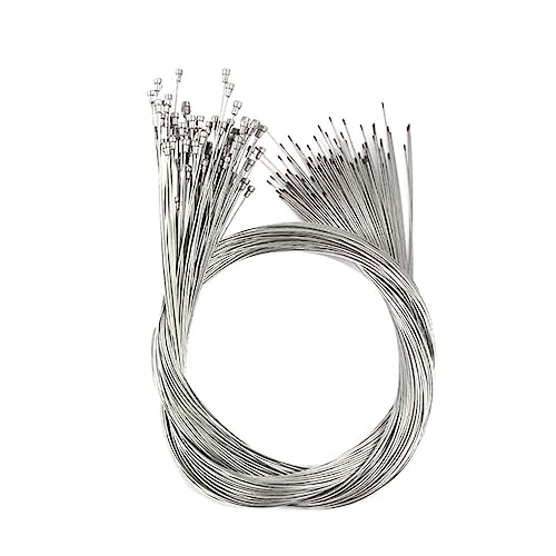 VANZACK Bike Cable Kit 8 Pieces Bike Brake Tube Cable Shifting Core Wire Cycling Wire Ptfe Shielded for Road