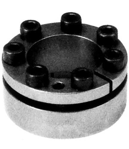 LA8A-19/55 Ametric® Metric Keyless Locking Assembly Type 8A Metric, 19 mm Bore, 55 mm Outside Sleeve Diameter, 17 mm Body Length, 3 Bolts, M8 x 25 Internal Hex Head Clamping Screw, 22 mm Sleeve Length, 55 mm Flange Diameter (Mfg Code 1-057)