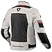 Rev'It! Tornado 4 H2O Adventure Touring Motorcycle Jacket (Silver/Black - Medium)