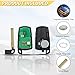 Vurkcy Key Fob Replacement for 2006-2011 BMW 3 5 Series, 325i, 328i, 330i, 335i, 525i, 528i, 530i, 535i, 550i& More Car Keyless Entry Remote Control Start, KR55WK49127, 3 Btn