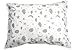 Spasilk 100% Cotton Pillowcase Toddler Size, Grey Celestial