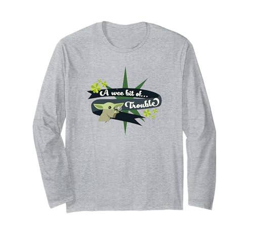T-shirt Star Wars Mandalorian manches longues le cadeau parfait pour la Saint-Patrick