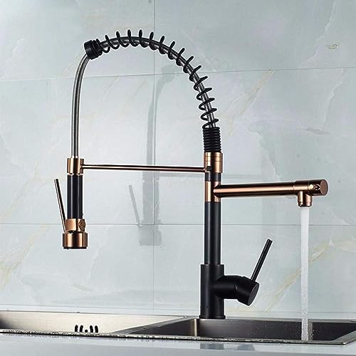 Robinet cuisine mitigeur douchette extractible inox design pivotant eau