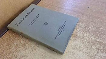 Hardcover Far above rubies Book
