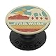 PopSocket : PopGrip Star Wars AT-AT Silhouette Title Logo Circle PopSockets Ausziehbarer Sockel und Griff für Handys/Tablets mit Tauschbarem Top