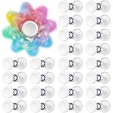 NiArt Fidget Spinner Toy DIY Bearing with Caps Set of 24, MR137 0.5' Single-Sealed...