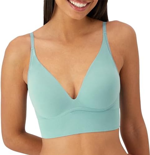 Maidenform Women’s M Seamless Lift Bralette, Wireless Long-line Convertible Tank-style Bralette