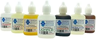 Baking Beauty and Beyond Concentrated Food Flavouring Oil - Dozen of Professional Quality Food Grade Flavouring Oil for Candy Making, Baking, Cooking, Lip Balm and Lip Gloss - Champagne (30ml)