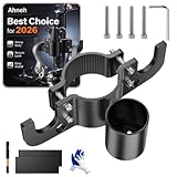 Aluminum Trailer Chain and Plug Holder, 2026 New Heavy Duty Towing Organizer with 7-Way Wire Harness, Rustproof Anti-Scratch Accessories for 2" 2¼" Tongue Jack RV Camper Travel Trailer