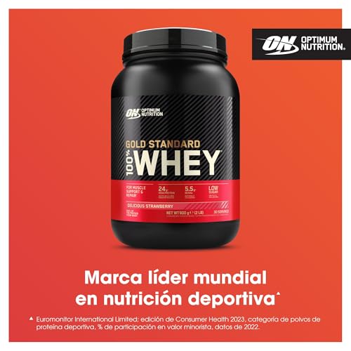 Optimum-Nutrition-Gold-Standard-100-Whey-Proteina-en-Polvo-para-Recuperacion-y-Desarrollo-Muscular-con-Glutamina-Natural-y-Aminoacidos-BCAA-Sabor-Fresa-Deliciosa-30-Dosis-900-g