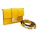 Imagen de FENDI Micro Baguette Sunflower Yellow Grain Leather Mini Crossbody Bag 7M0311