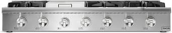 THOR Kitchen Professional 48-Inch Gas Rangetop in Stainless Steel - Model HRT4806U