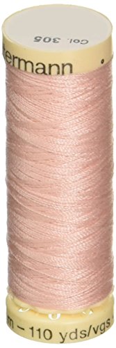 Hilo de poliéster Gutermann Sew-All, 100m, petalo rosa miniatura 1