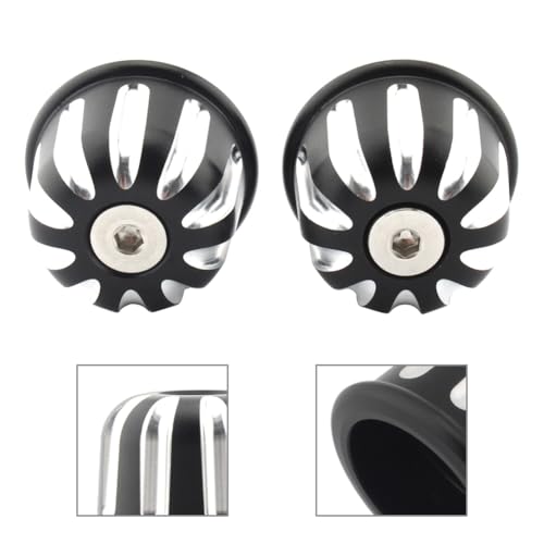 Bouchons de guidon Street Twin 2016-2022 en aluminium anodisé