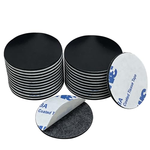 Lot de 30 points magnétiques avec dos adhésif, aimants ronds flexibles de 3 cm pour tableau blanc, réfrigérateur, travaux manuels, photos, enseignants de classe et fournitures de bureau