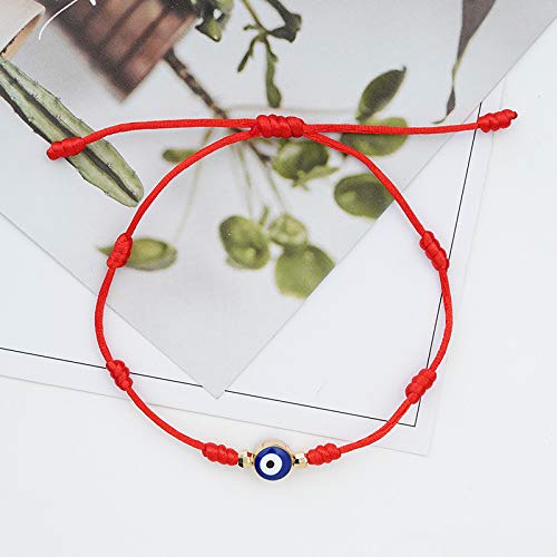 Colorful Bling Upgraded 7 Knots Evil Eye Bracelet With Message Card Adjustable Lucky Red String Bracelet Set Kabbalah Protection Friendship Wish Bracelets For Women Men Boy Girl Bff Friend Gifts thumb #6