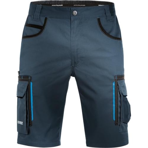 Uvex Tune-Up Arbeitshosen Männer Kurz - Shorts für die Arbeit - Dunkelblau - Gr 33W/Etikettengröße- 50